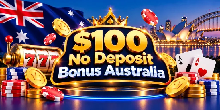 $100 No Deposit Bonus Australia
