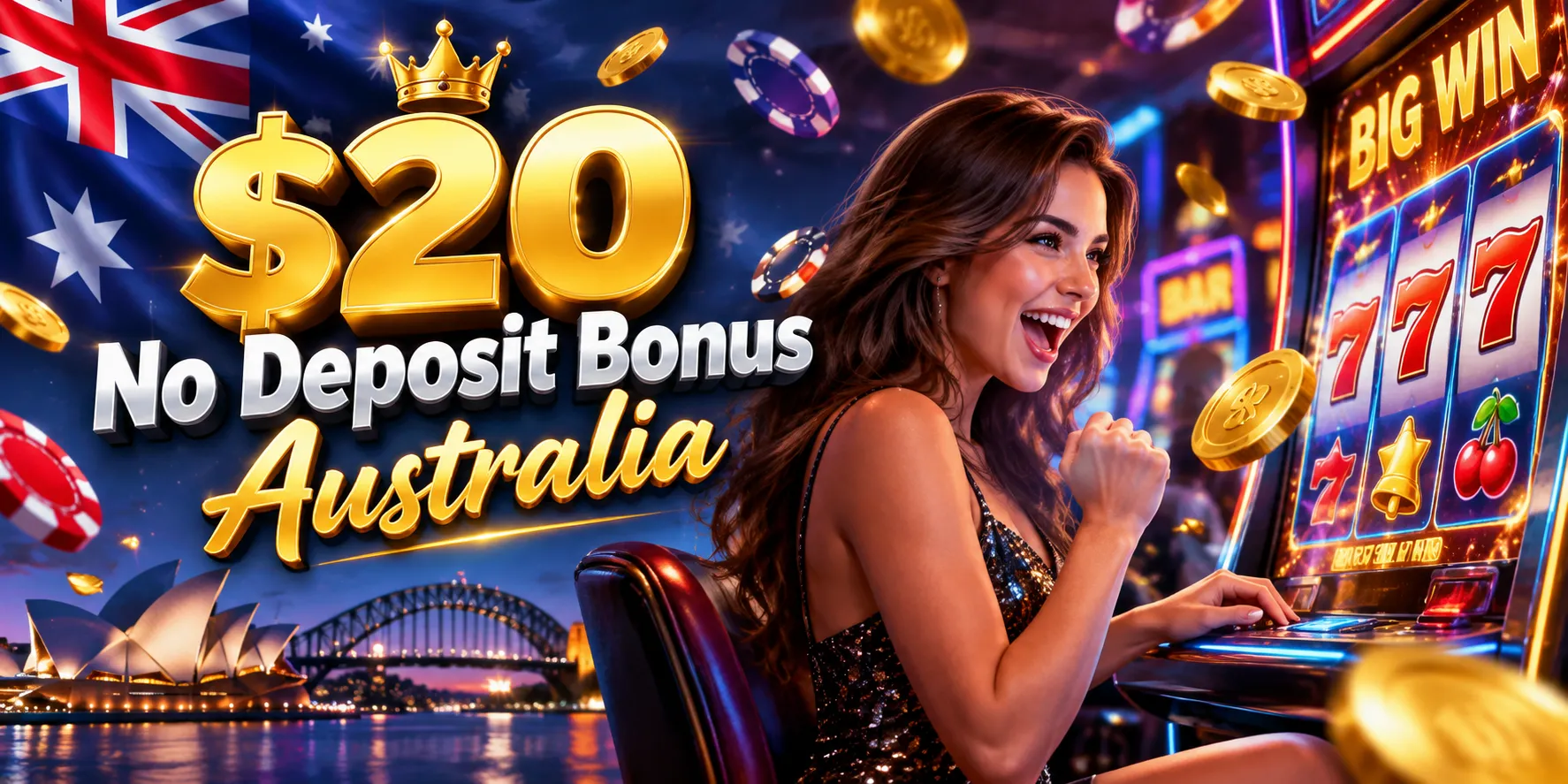 $20 No Deposit Bonus Australia