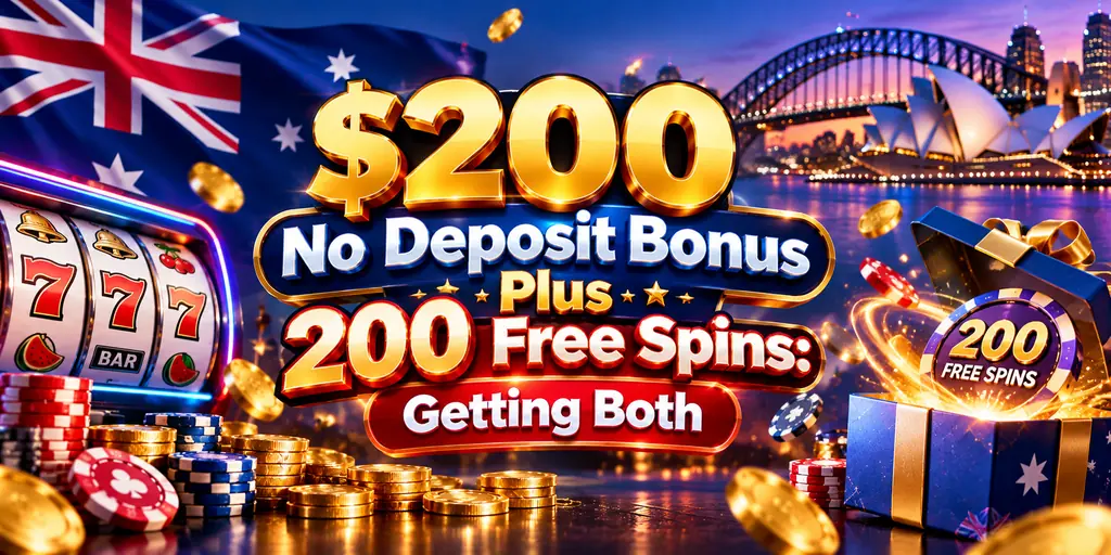$200 No Deposit Bonus Plus 200 Free Spins: Getting Both