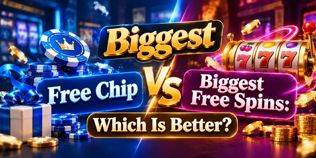 Biggest Free Chip Vs Biggest Free Spins: Which Is Better?