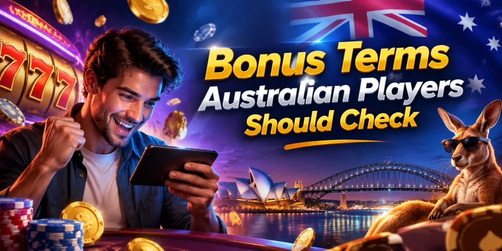 Bonus Terms Australian Players Should Check