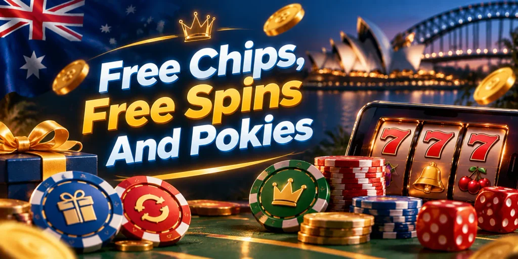 Free Chips, Free Spins And Pokies