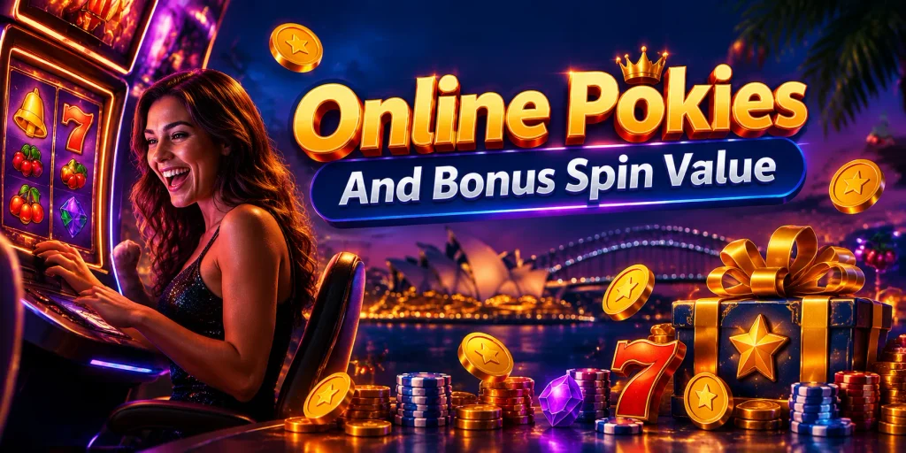 Online Pokies And Bonus Spin Value