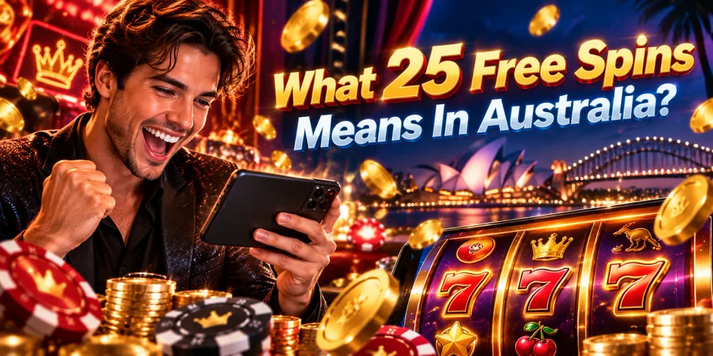 What 25 Free Spins Means In Australia