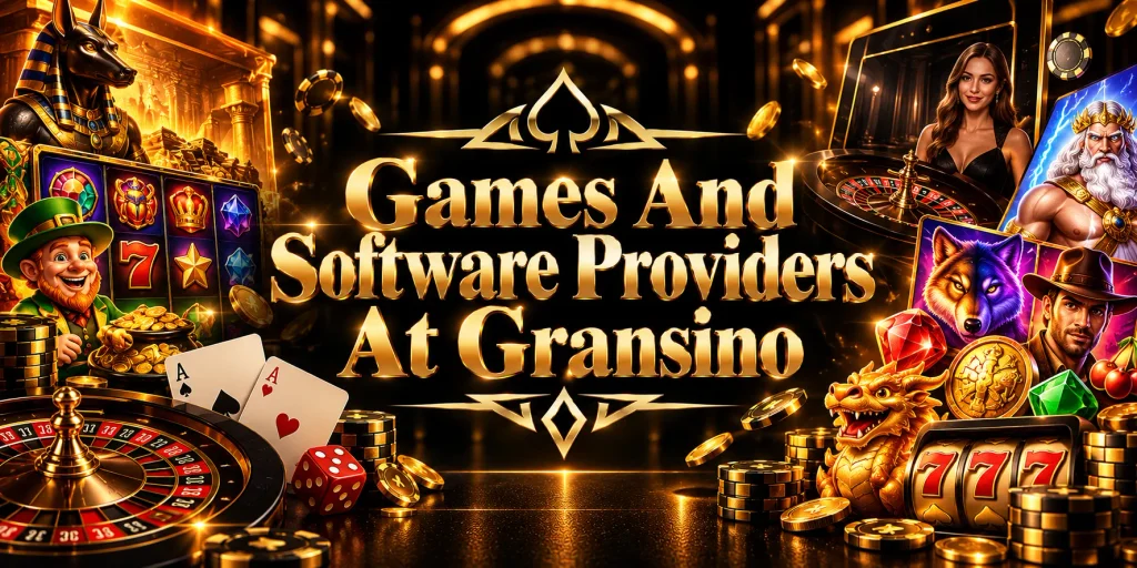 Games And Software Providers At Gransino