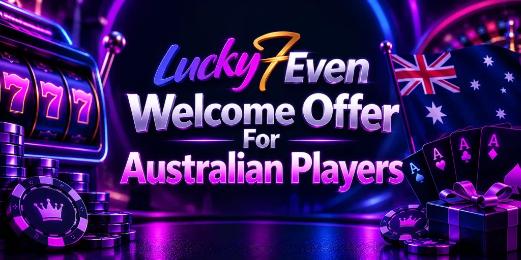 Lucky7Even Welcome Offer For Australian Players