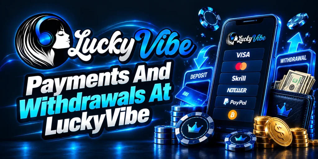 Payments And Withdrawals At LuckyVibe